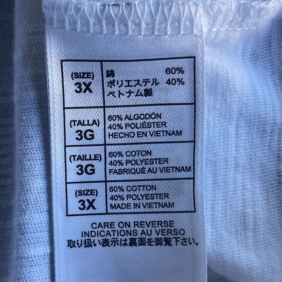 Disney Shirt Womens Plus Size 3X Raglan Burnout Patriotic Mickey Minnie USA - Picture 7 of 11